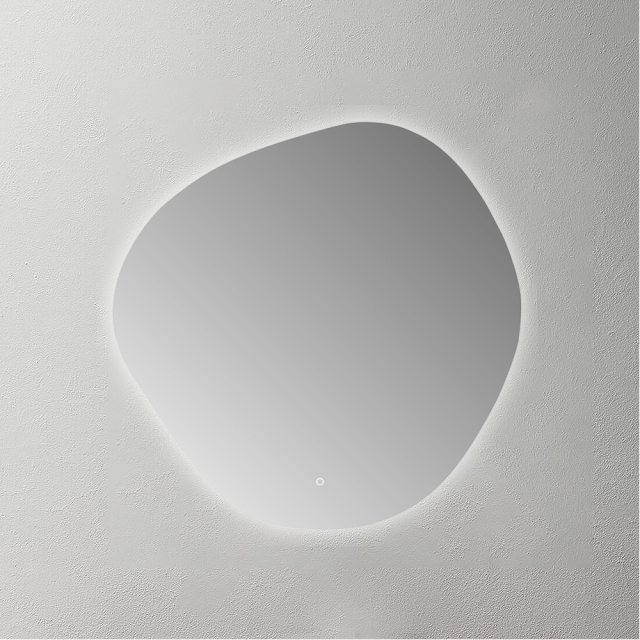 Mosmile Illuminated Frameless Backlit Bathroom Mirror HEXAGON-N087