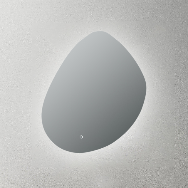 Mosmile Frameless Illuminated Backlit Bathroom LED Mirror HEXAGON-N089