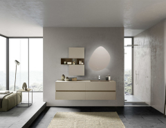 Mosmile Frameless Illuminated Backlit Bathroom LED Mirror HEXAGON-N089