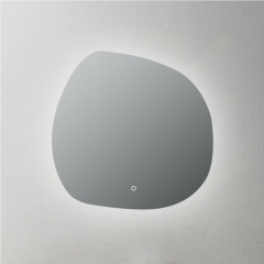 Mosmile Frameless Illuminated Backlit Bathroom Mirror HEXAGON-N090