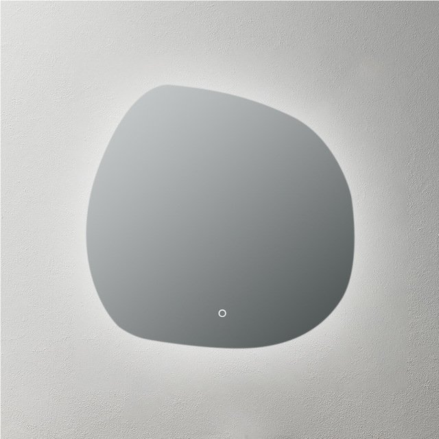 Mosmile Frameless Illuminated Backlit Bathroom Mirror HEXAGON-N090