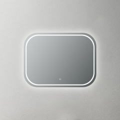 Mosmile Frameless Illuminated Round-corner Bathroom LED Mirror ISABELL-N029