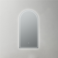Mosmile Frameless Touch sensor Arch Bathroom LED Mirror HEXAGON-N093