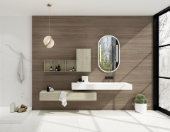 Mosmile Aluminium Framed Runway Bathroom LED Mirror RACEE-5001