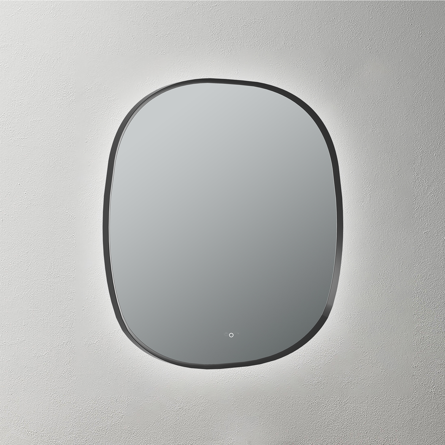 Mosmile Bevel Framed Illuminated Bathroom LED Mirror BACKLIT-S037