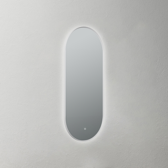 Mosmile Pill Beveled Framed Bathroom Illuminated Mirror RACEE-5113