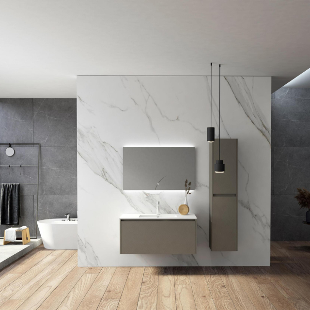 Mosmile 800mm Wall Mount Modern Bathroom Cabinet WENDY