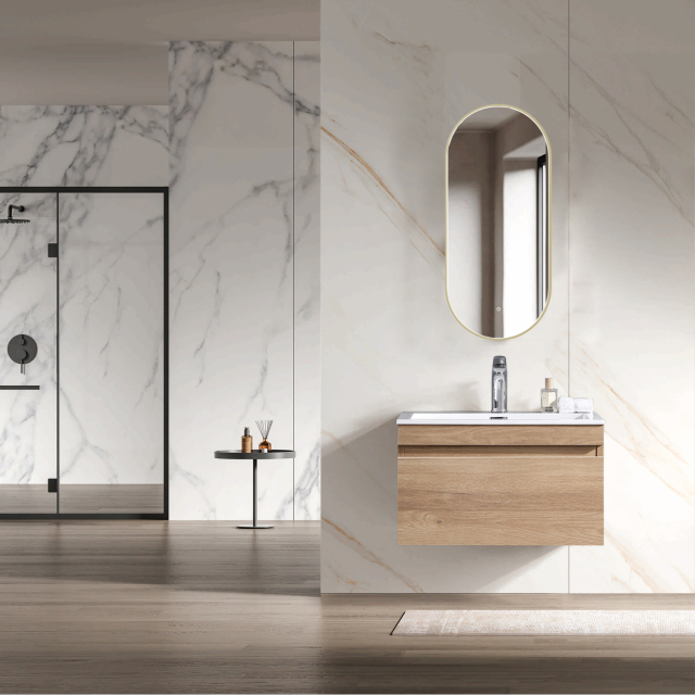 Mosmile 600mm 24 inch Hotel Hanging Bathroom Vinaty PARIS