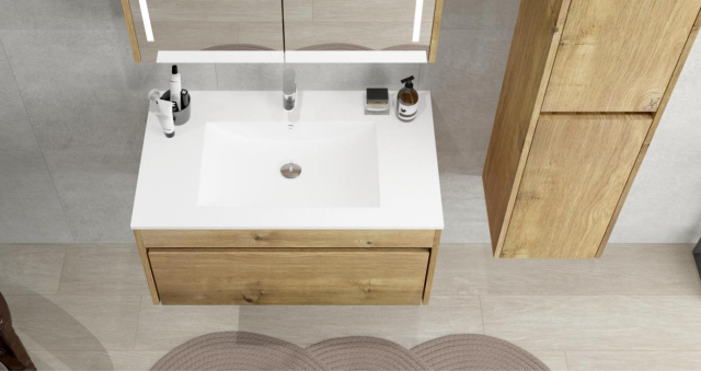 Mosmile 32 inch Modern Hotel Bathroom Cabinet BEYOND