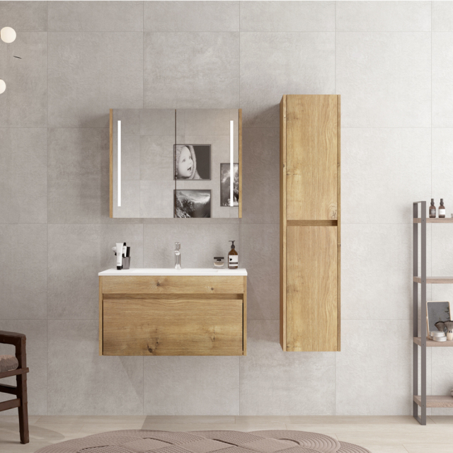 Mosmile 32 inch Modern Hotel Bathroom Cabinet BEYOND