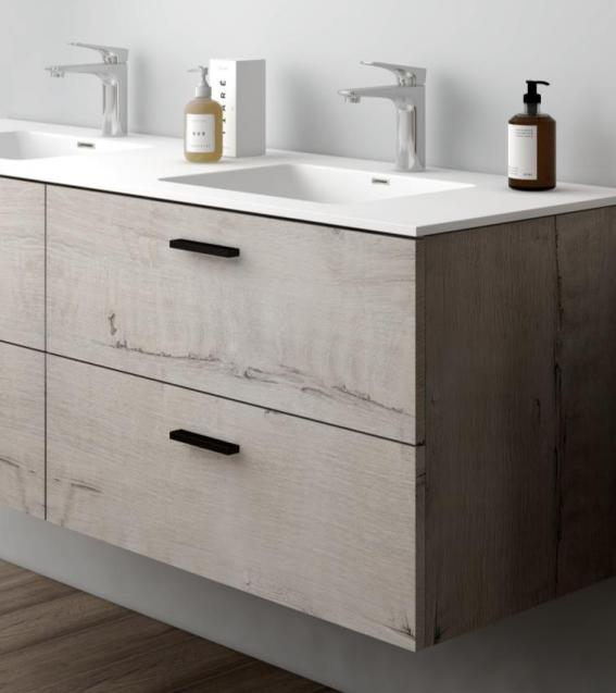 Mosmile 1200mm 48 inch Hotel Bathroom Cabinet ELSA