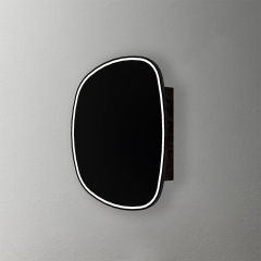 Mosmile Irregular Wooden Bathroom LED Mirror Cabinet C106W1002