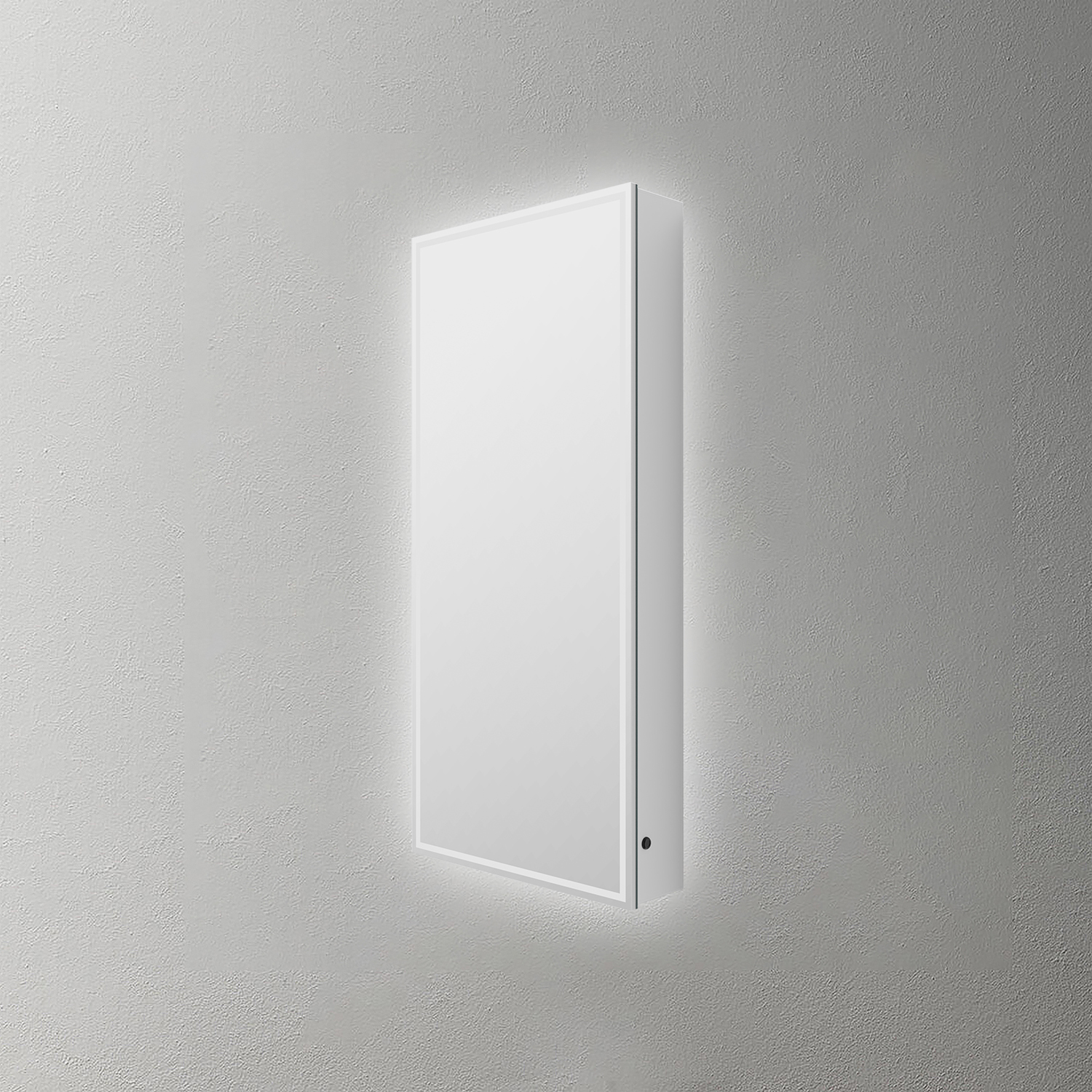 Mosmile Wooden LED Lighting Bathroom Mirror Cabinet C101W1002