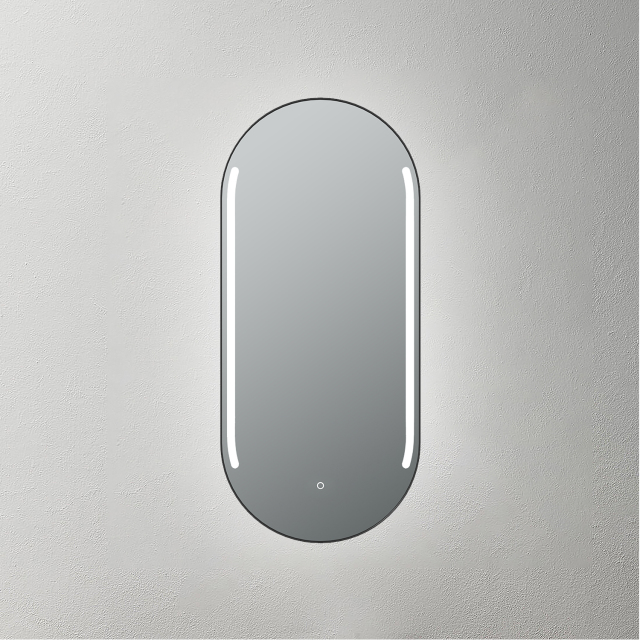 Mosmile High Framed Pill Bathroom LED Mirror GATSBY-S011