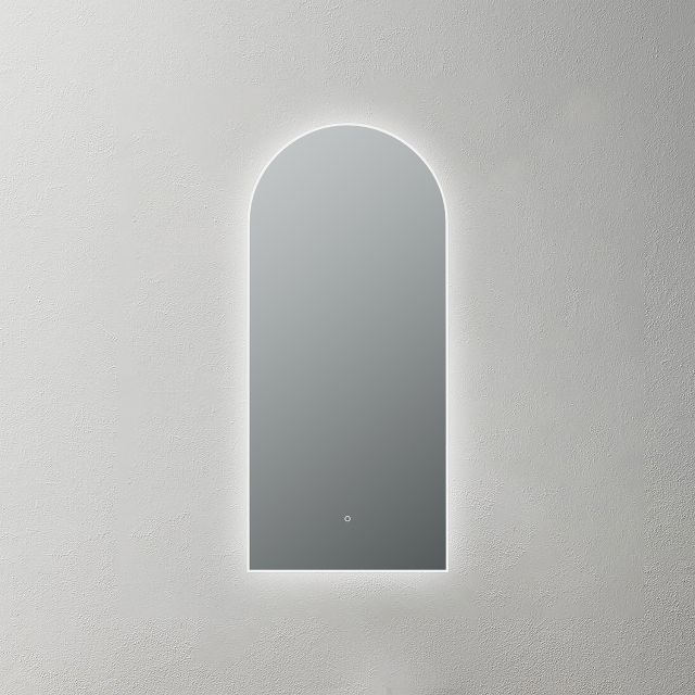 Mosmile Arch Frameless Touch sensor Bathroom LED Mirror HEXAGON-N096