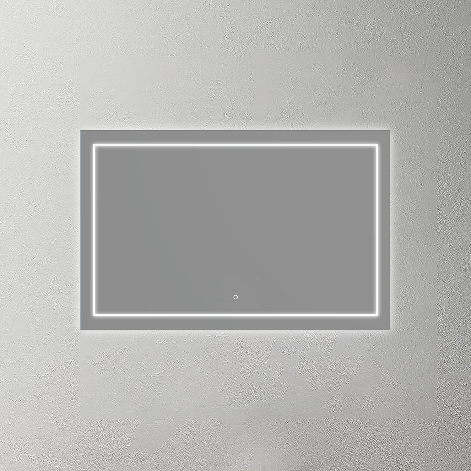 Mosmile Wall Frameless Illuminated Smart Bathroom LED Mirror JEN-N062