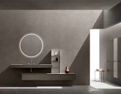 Mosmile Frameless Illuminated Frosted Round Bathroom LED Mirror LUCY-R072,Mosmile Frameless Illuminated Frosted Round Bathroom LED Mirror LUCY-R072,Mosmile