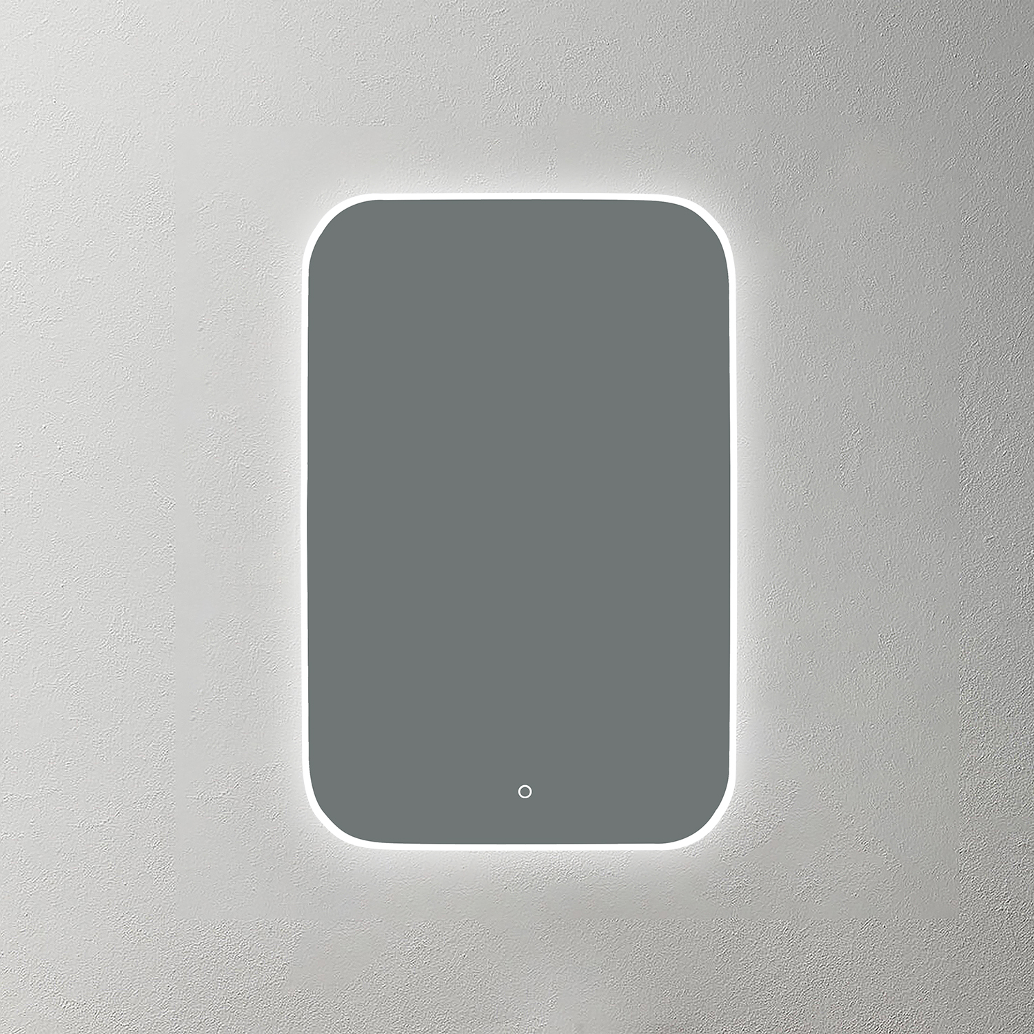 Mosmile Frameless Illuminated Round-corner Smart Bathroom LED Mirror CLARA-N081