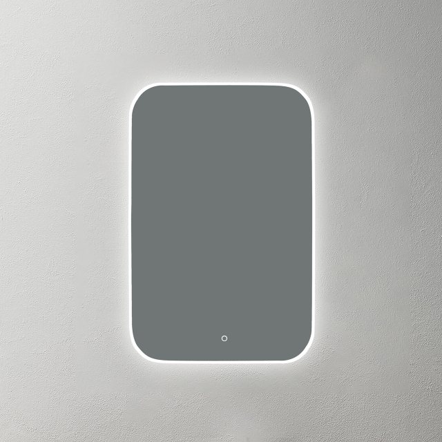 Mosmile Frameless Illuminated Round-corner Smart Bathroom LED Mirror CLARA-N081
