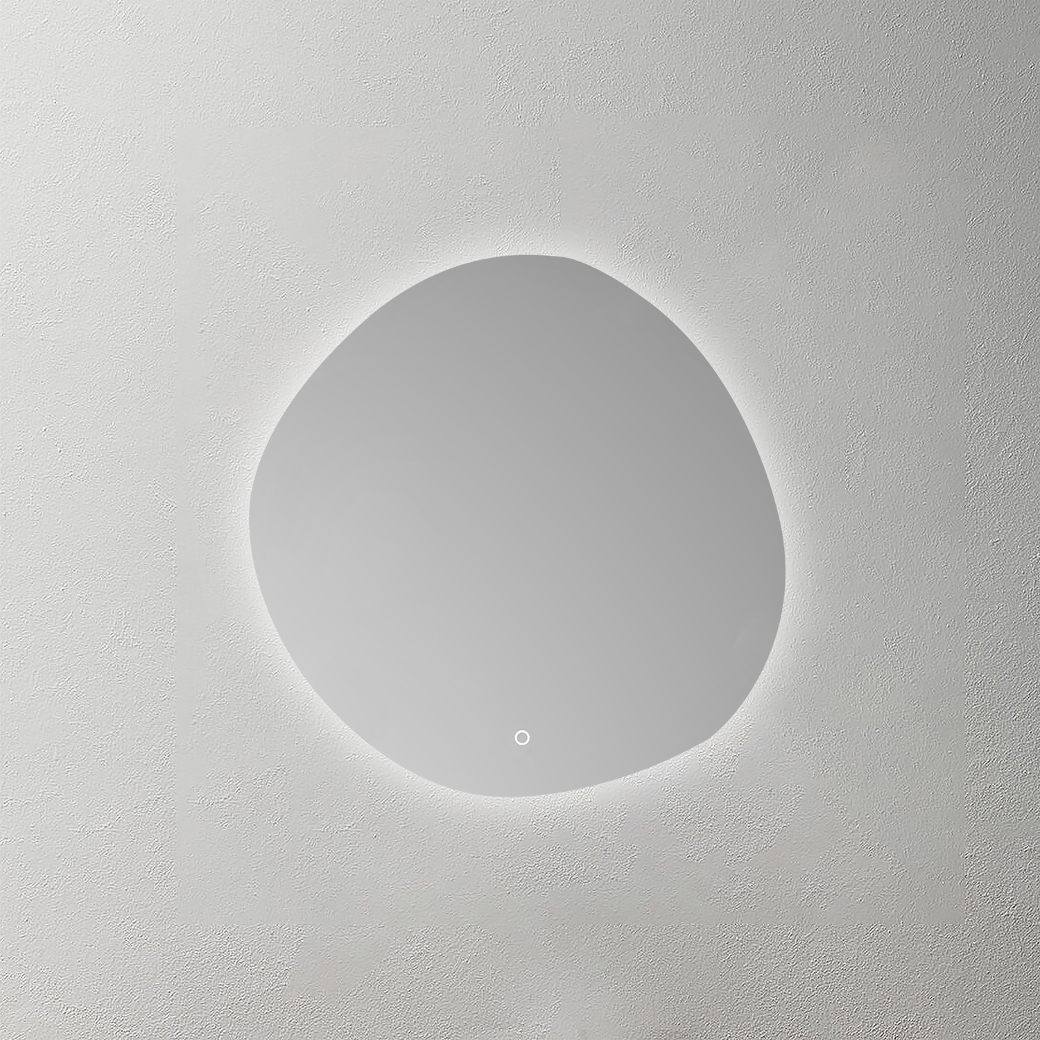 Mosmile Frameless Backlit Irregular Bathroom LED Mirror HEXAGON-N074