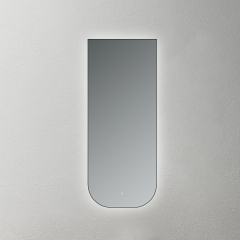 Mosmile Framed Arch LED Illuminated Bathroom Mirror HEXAGON-N075