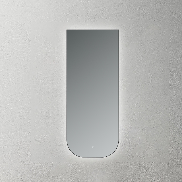 Mosmile Framed Arch LED Illuminated Bathroom Mirror HEXAGON-N075