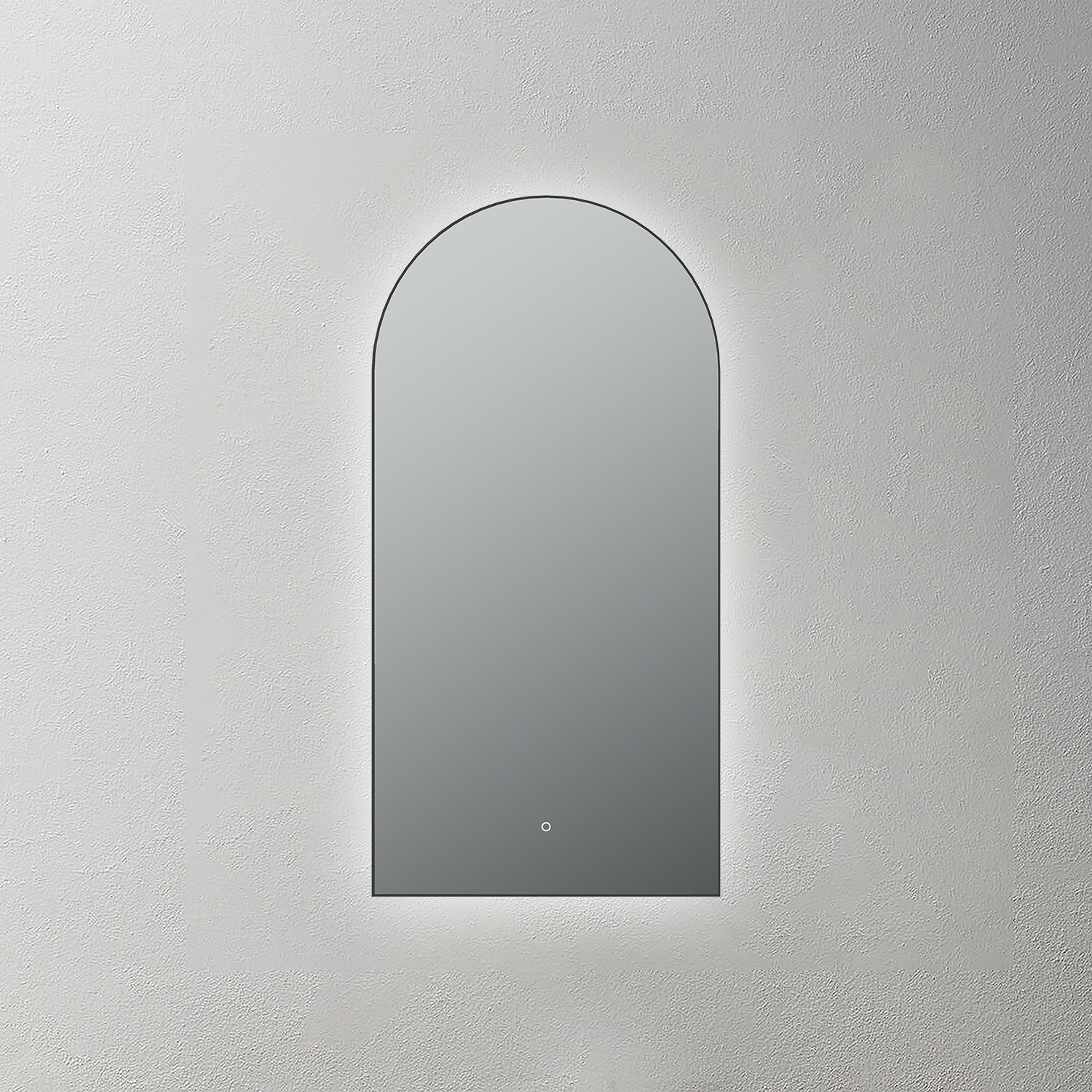 Mosmile LED Lighting Frame Arch Bathroom Mirror HEXAGON-S045