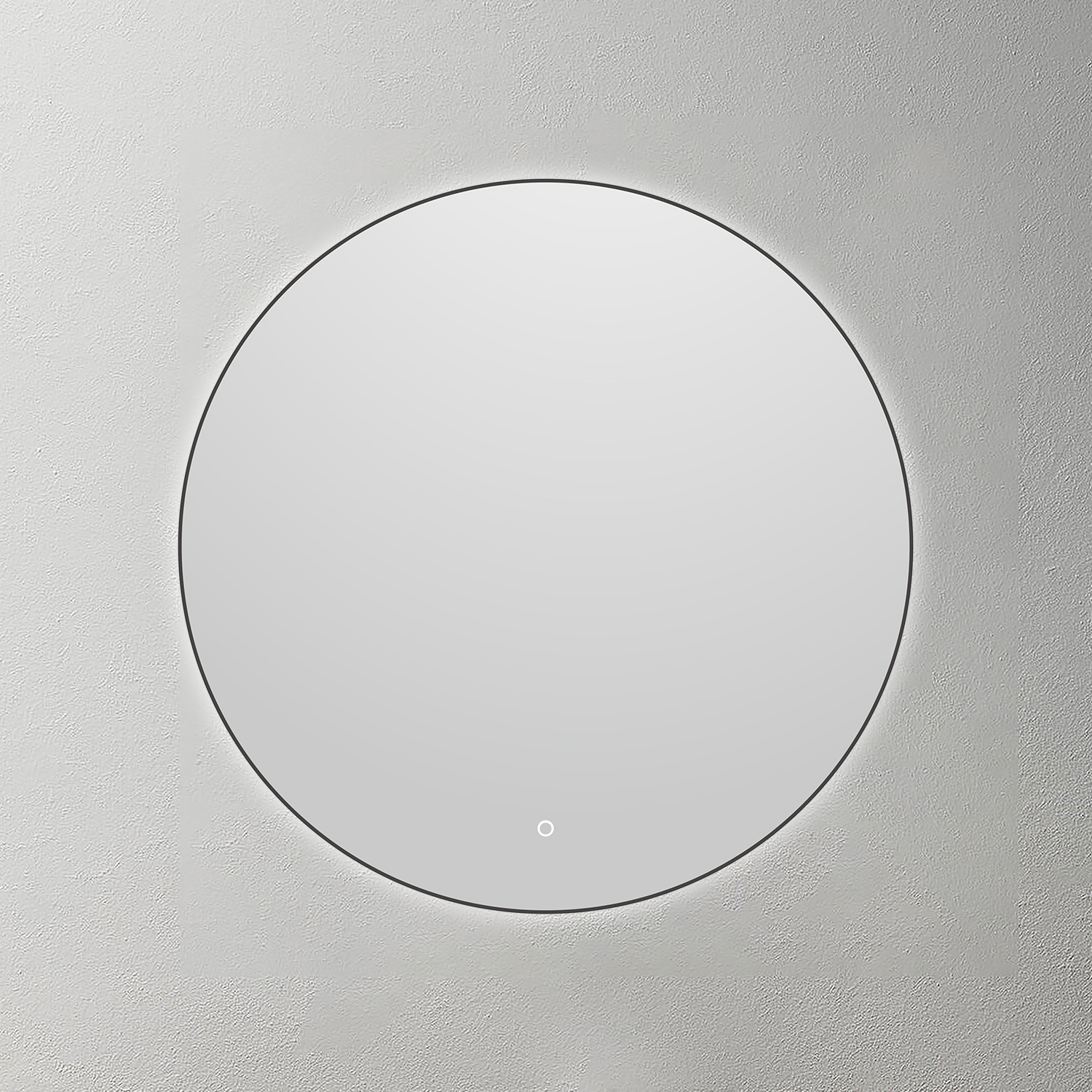 Mosmile Framed Round Backlit Bathroom LED Mirror LUCY-R089