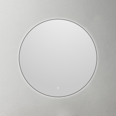 Mosmile Framed Round Backlit Bathroom LED Mirror LUCY-R089