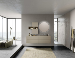 Mosmile Framed Round Backlit Bathroom LED Mirror LUCY-R089