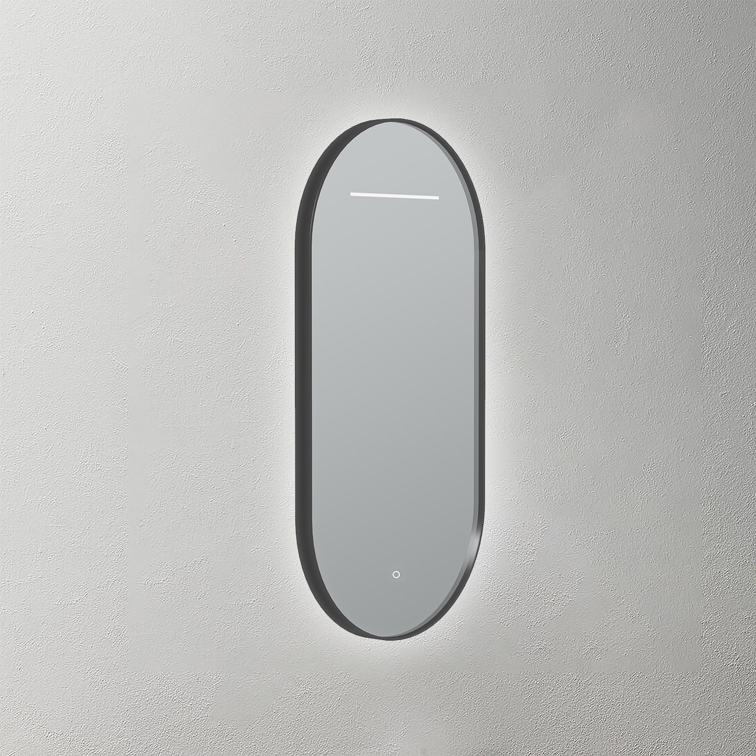 Mosmile High Framed Pill Bathroom LED Mirror RACEE-5118