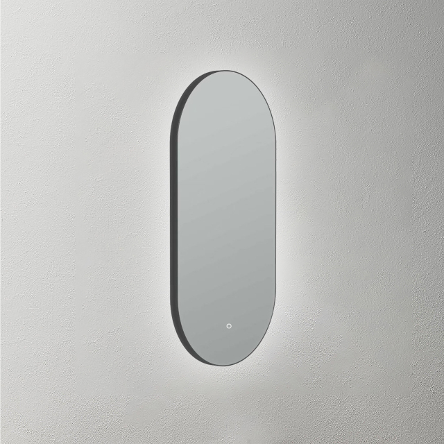 Mosmile Flat Frame Pill LED Bathroom Mirror RACEE-5119