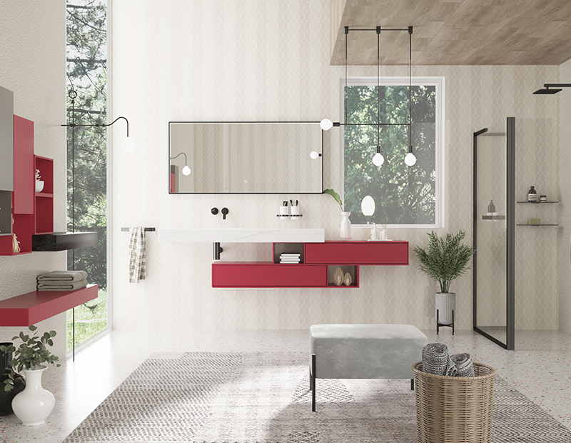 Mosmile LED Lighting in Frame Wall Bathroom Mirror CLARA-S010