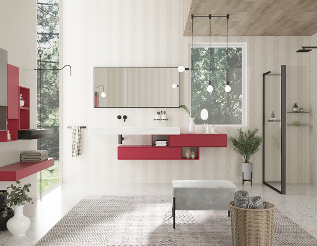 Mosmile LED Lighting in Frame Wall Bathroom Mirror CLARA-S010