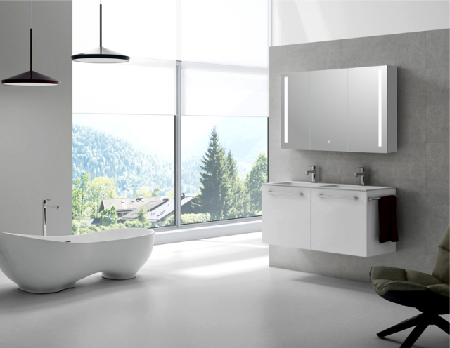 Mosmile 3 Doors LED Illuminated Bathroom Mirror Cabinet C301Y3002,Mosmile 3 Doors LED Illuminated Bathroom Mirror Cabinet C301Y3002,Mosmile