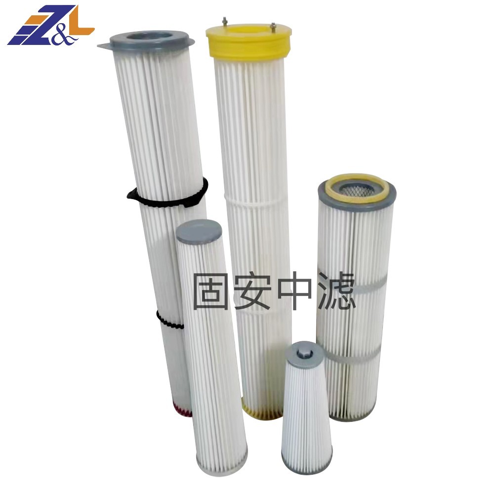 钢厂改造PTFE覆膜除尘滤筒 高炉除尘器滤芯