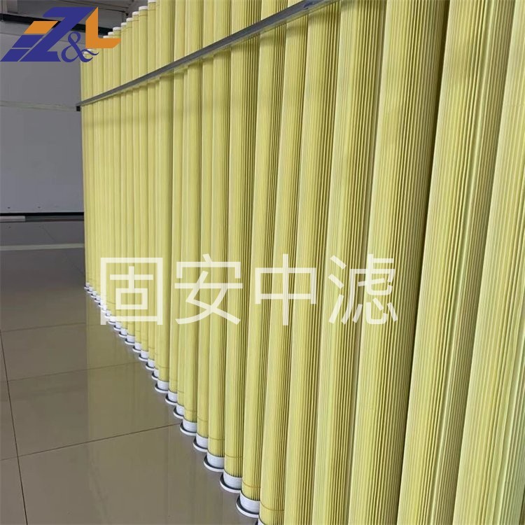 固安中滤专业生产防油水除尘滤筒 工业用 型号齐全 纳米阻燃滤芯 除尘滤筒