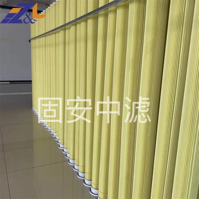 固安中滤专业生产防油水除尘滤筒 工业用 型号齐全 纳米阻燃滤芯 除尘滤筒