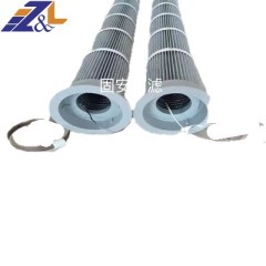 防静电防爆除尘滤筒 中滤替代布袋防静电160花板孔滤筒 AMANO安满能防静电除尘滤筒