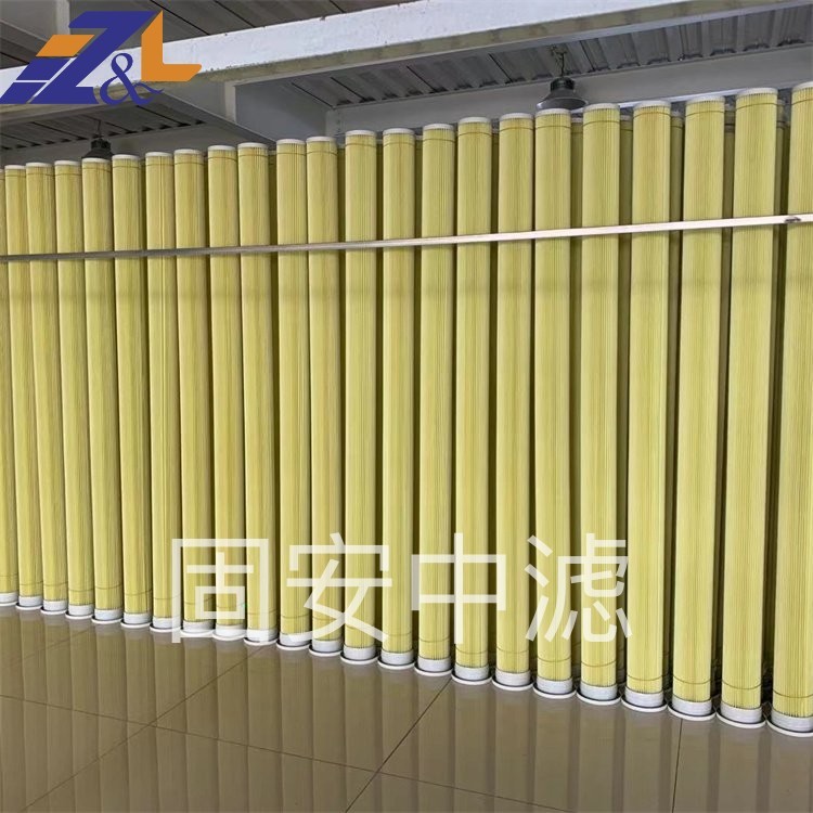 固安中滤专业生产防油水除尘滤筒 工业用 型号齐全 纳米阻燃滤芯 除尘滤筒