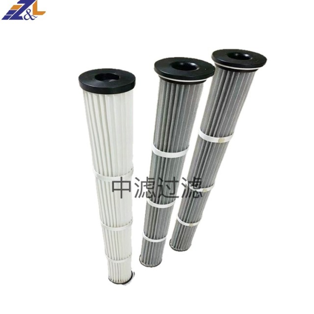 中滤过滤供应真空上料机防爆防静电除尘滤芯 吸料机防静电除尘滤筒 89×1000日本东丽防静电覆膜除尘滤芯