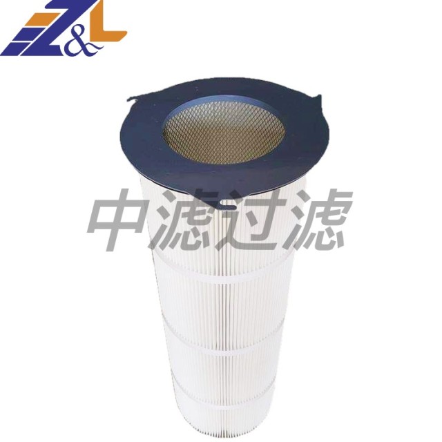 中滤过滤 三耳结构滤筒，聚酯纤维除尘滤筒三耳式