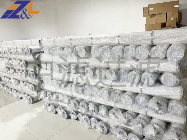 中滤过滤 厂家直销 现货供应 冶金制氧厂喷漆房专用滤芯 ZKL900(A)自洁式空气过滤器滤芯