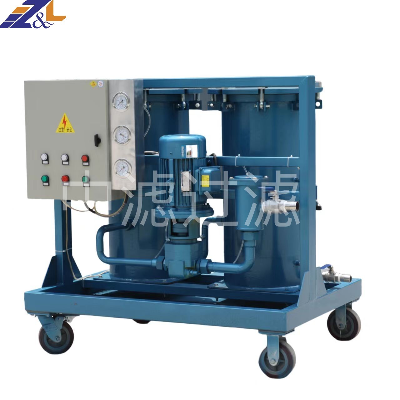 现货供应ZLYC-32CL带油箱移动滤油机 中滤过滤源头工厂 每分钟32升润滑油净化