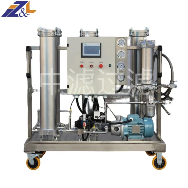 移动式滤油机 润滑油机油过滤 中滤过滤源头工厂 现货供应 ZLYC-63B高精度过滤机