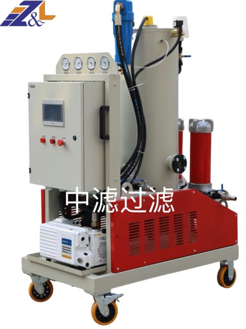 源头工厂 现货供应 每分钟50升润滑油便移式滤油机LYJ-BB50中滤过滤