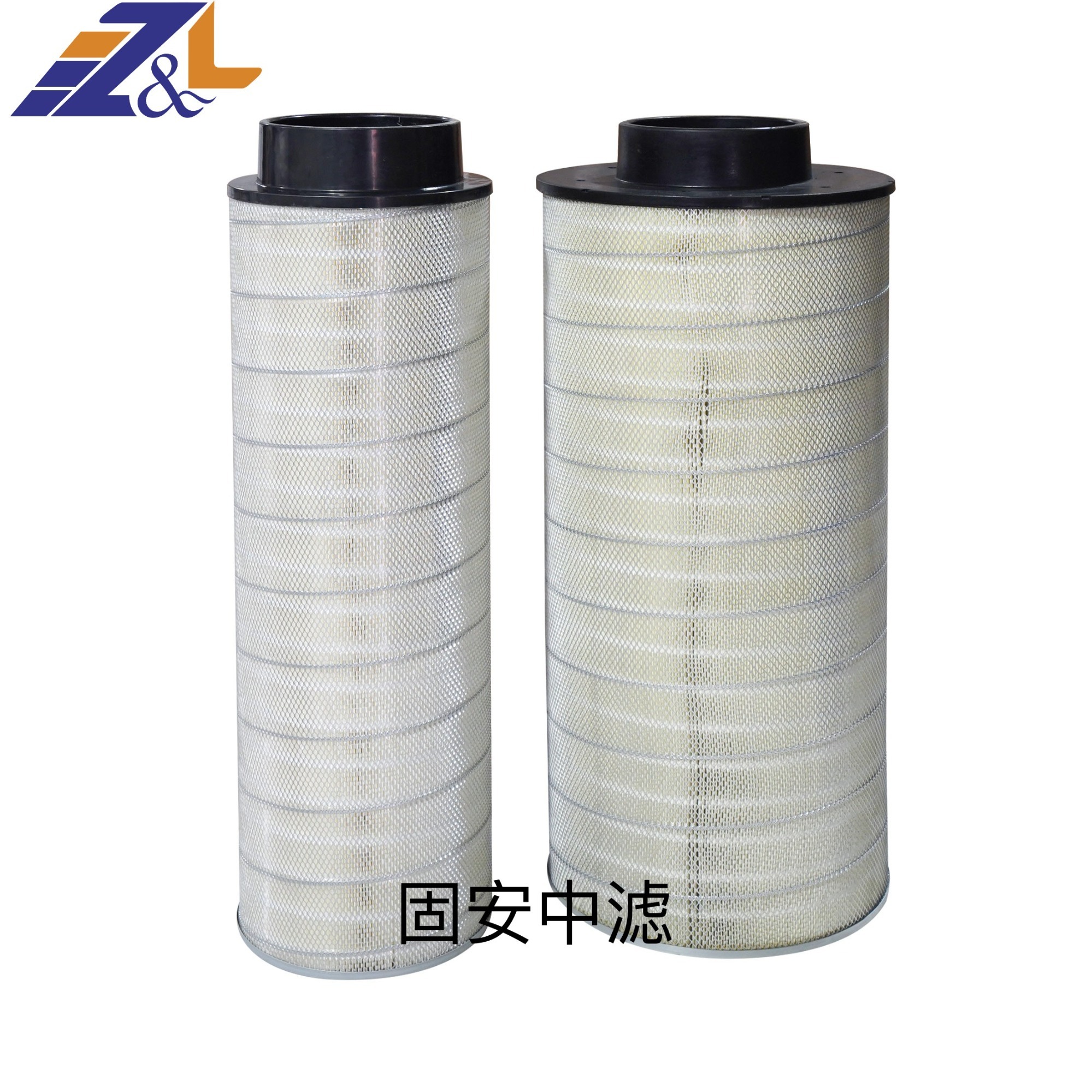 中滤过滤 六耳快拆式除尘滤芯 聚酯纤维覆膜滤筒 抛丸机粉尘过滤筒