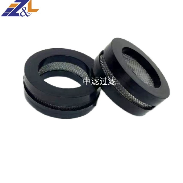 中滤科技 DN25 1寸口径消声器XY-10真空泵消音排气口吸干机隔膜泵消音器