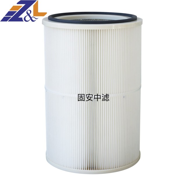 中滤科技 阻燃耐高温椭圆空气滤筒 ZL/O3288粉尘回收除尘滤芯