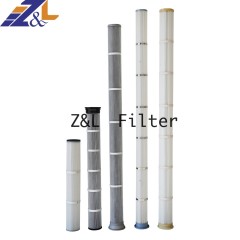 中滤科技 覆膜焊烟滤筒 烤漆房粉末回收无纺布除尘滤芯 ZL/F3290过滤器